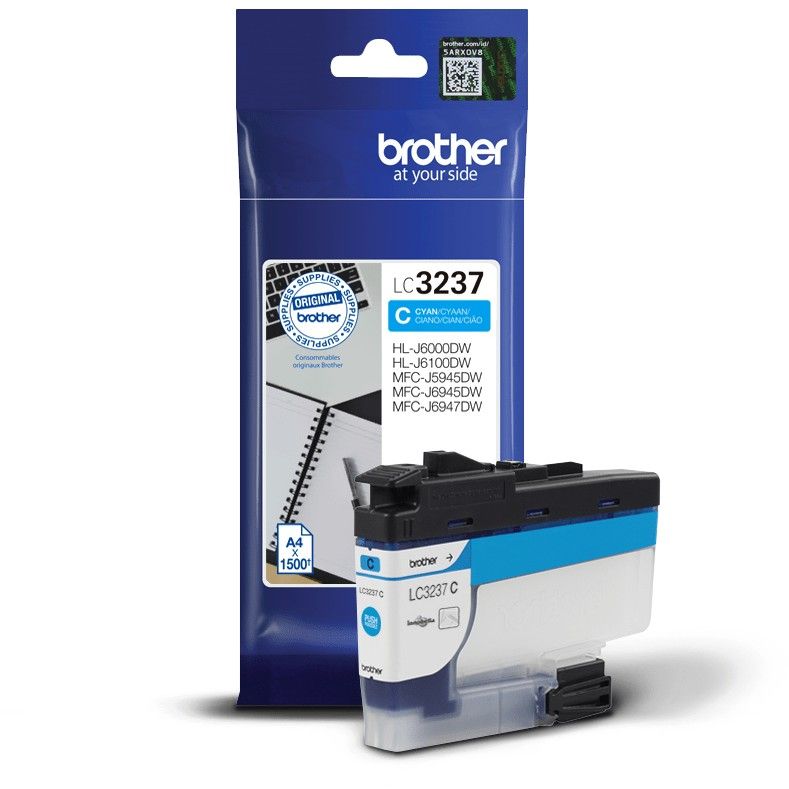 INK Brother Ink Cartridge LC-3237C – Cyan - Figura 2