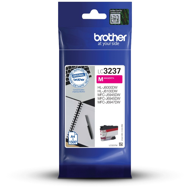 INK Brother LC-3237M – Rozë