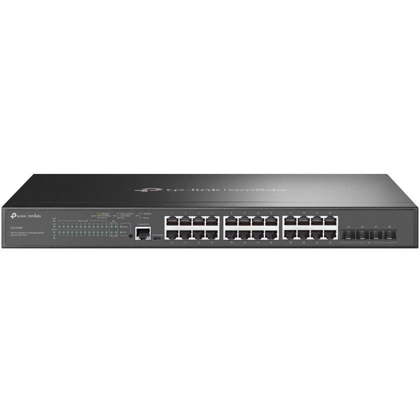Switch TP-Link Omada SG3428MP – 24+4 Port Managed PoE+ Rackmount