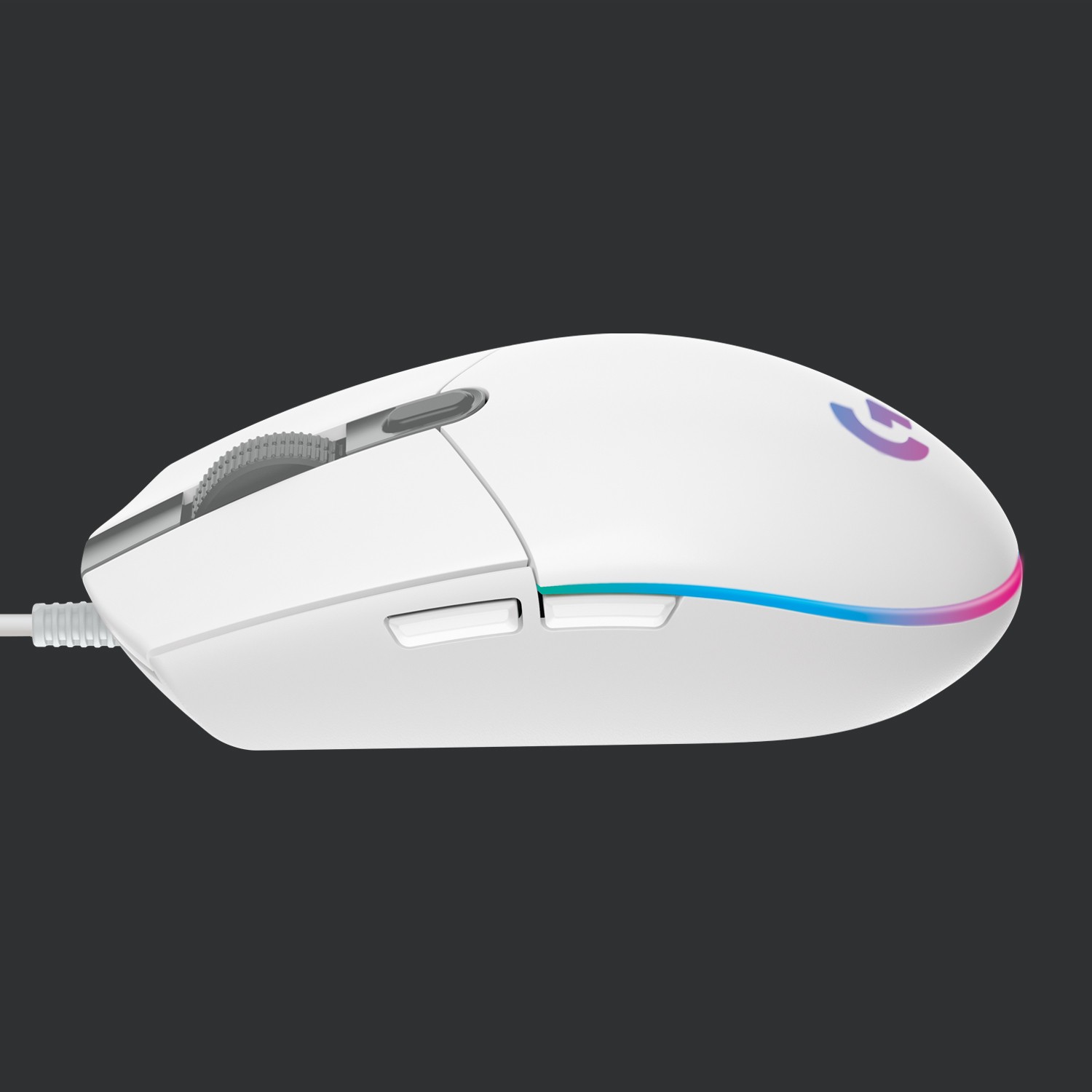 Maus Gaming Logitech G203 LIGHTSYNC - Bardhë - Figura 2