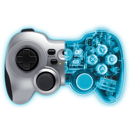 Logitech F710 Wireless Gamepad / USB Receiver - Bardhë - Figura 5