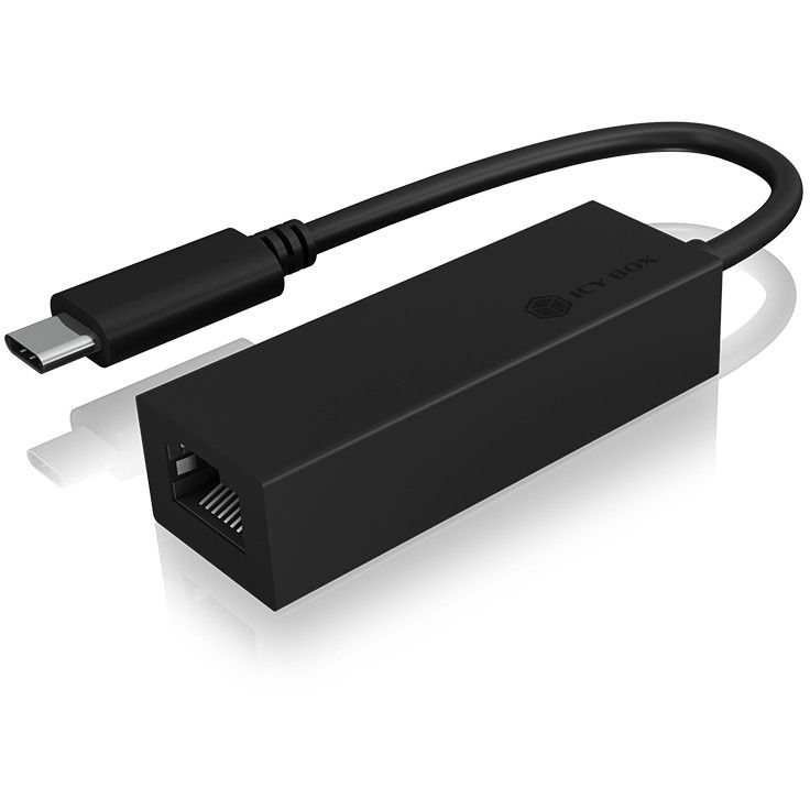 Adapter USB‑C ICY BOX IB‑LAN100‑C3 → Gigabit LAN (St‑Bu) - Zezë - Figura 2
