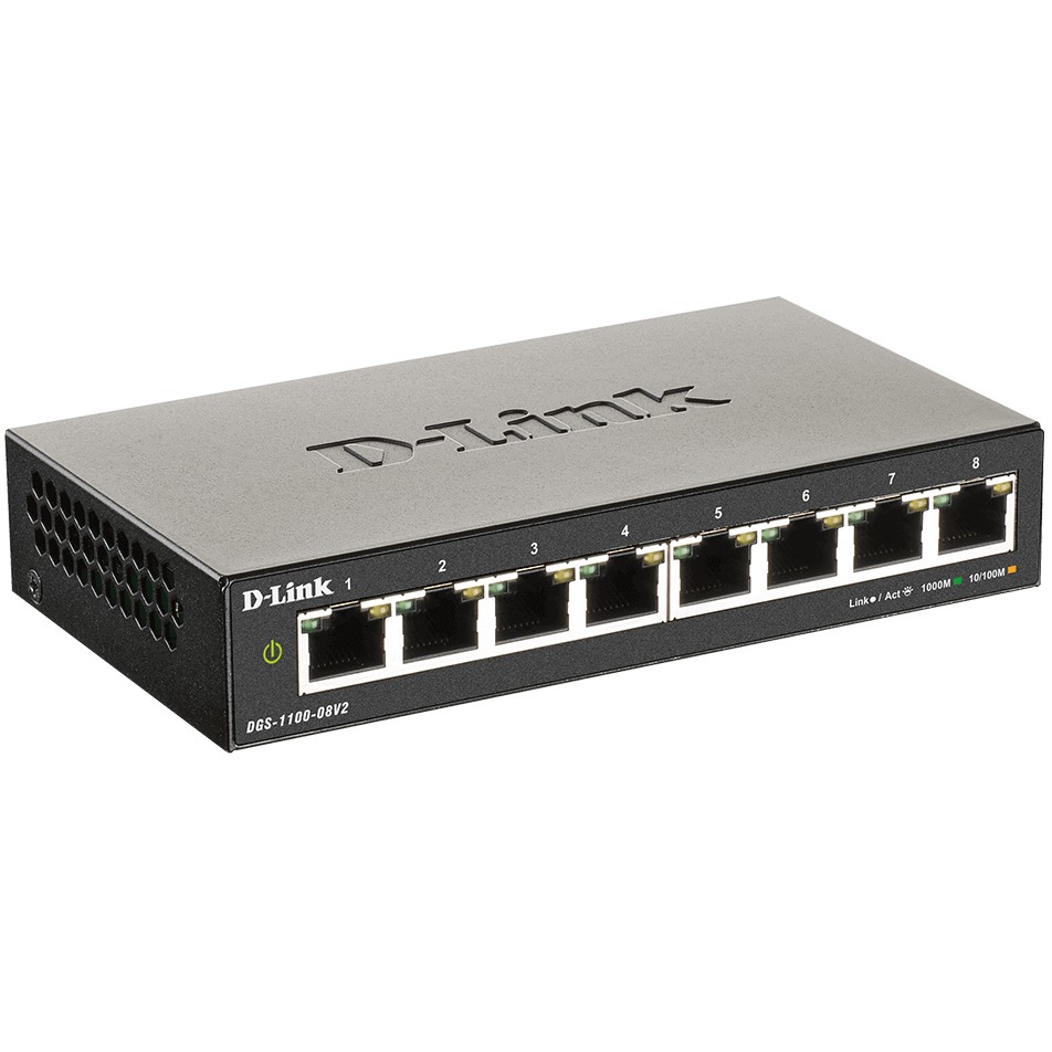 Switch D-Link DGS-1100-08V2 M, 8 porte - Figura 3