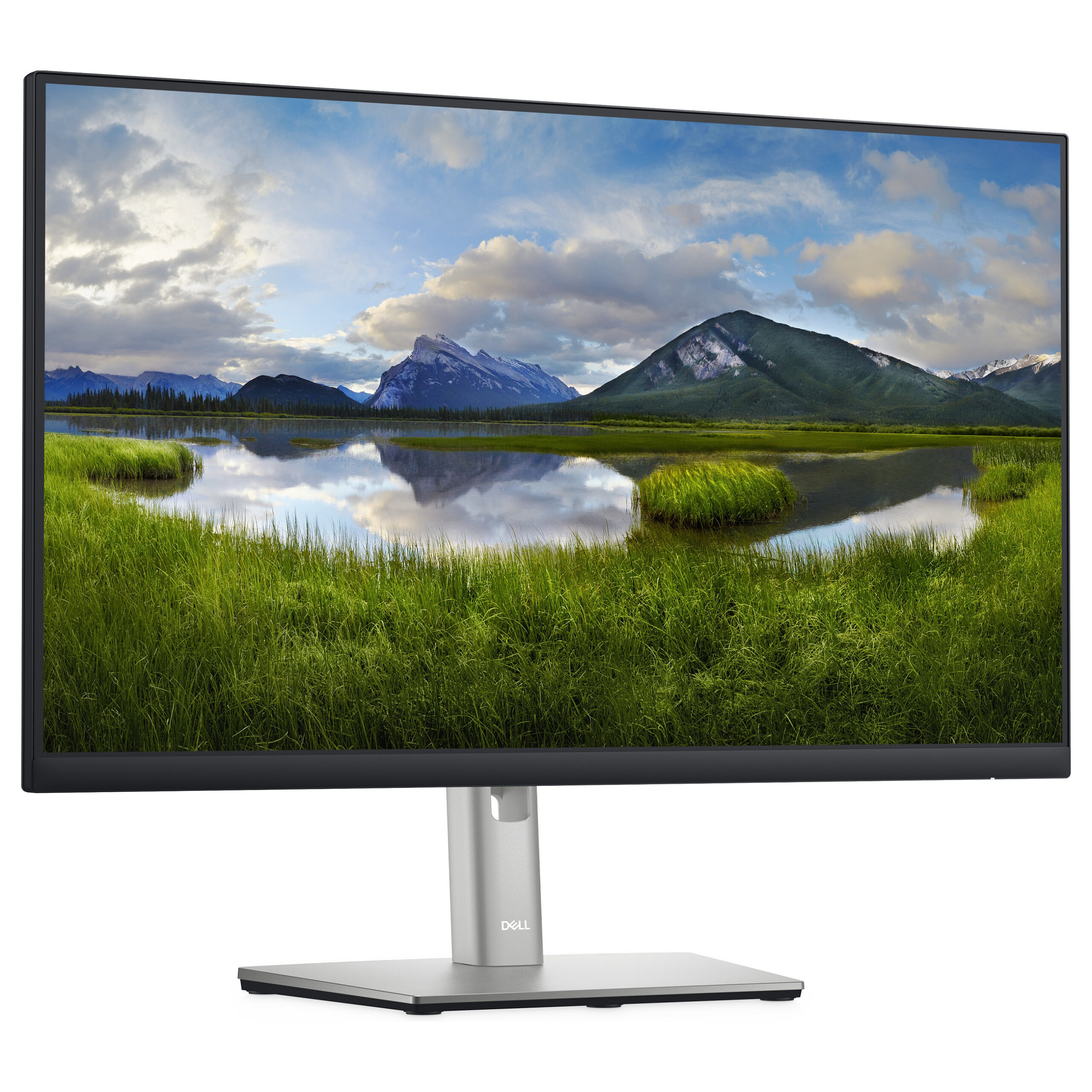 Monitor DELL-P2422H / 23.8" / Full HD IPS / LCD / 60 Hz / 8 ms / HDMI+USB+DP+VGA+HDCP - Zezë/Argjend - Figura 3