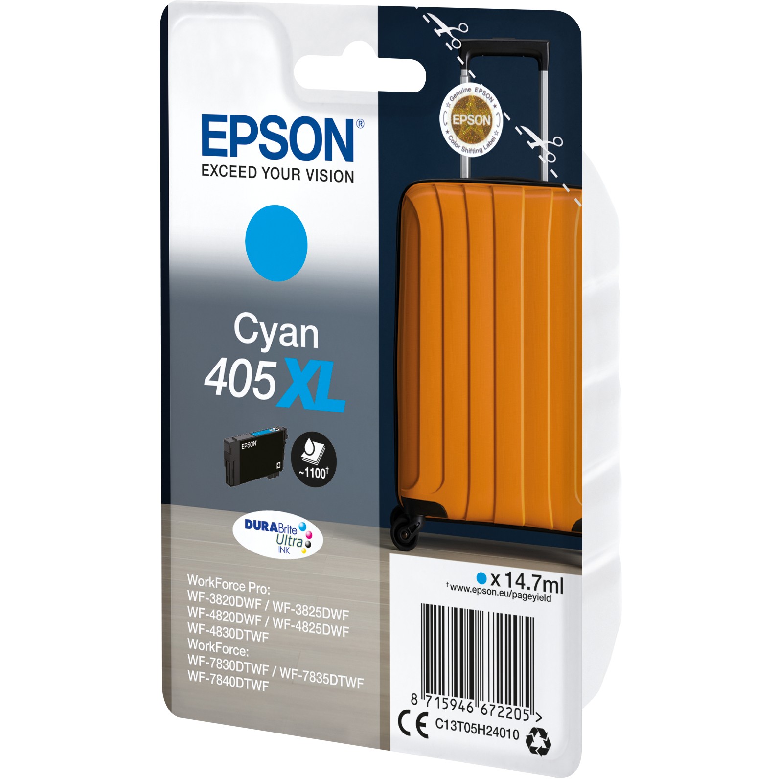 INK Epson C13T05H24010 XL / 1.100 faqe - Blu
