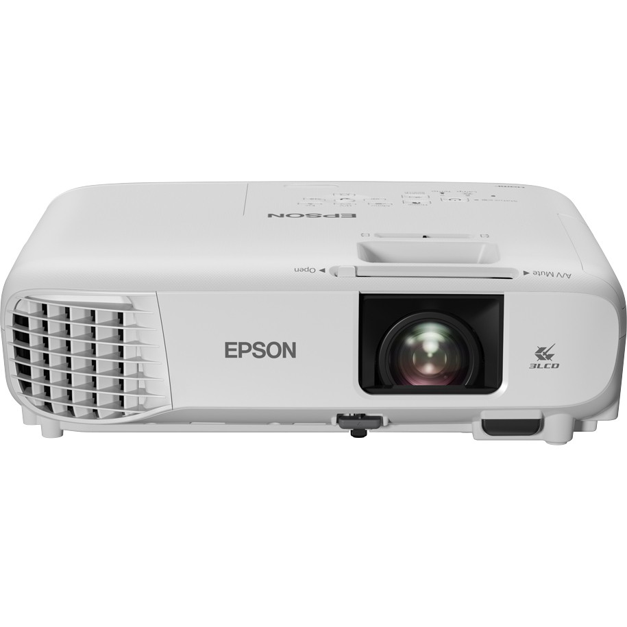 Projektor Epson EB-FH06 / 3-LCD Portable / 3500 Lumen / Full HD / 16:9 / VGA + HDMI + Composite Video / Speaker /28–37dB - Bardhë