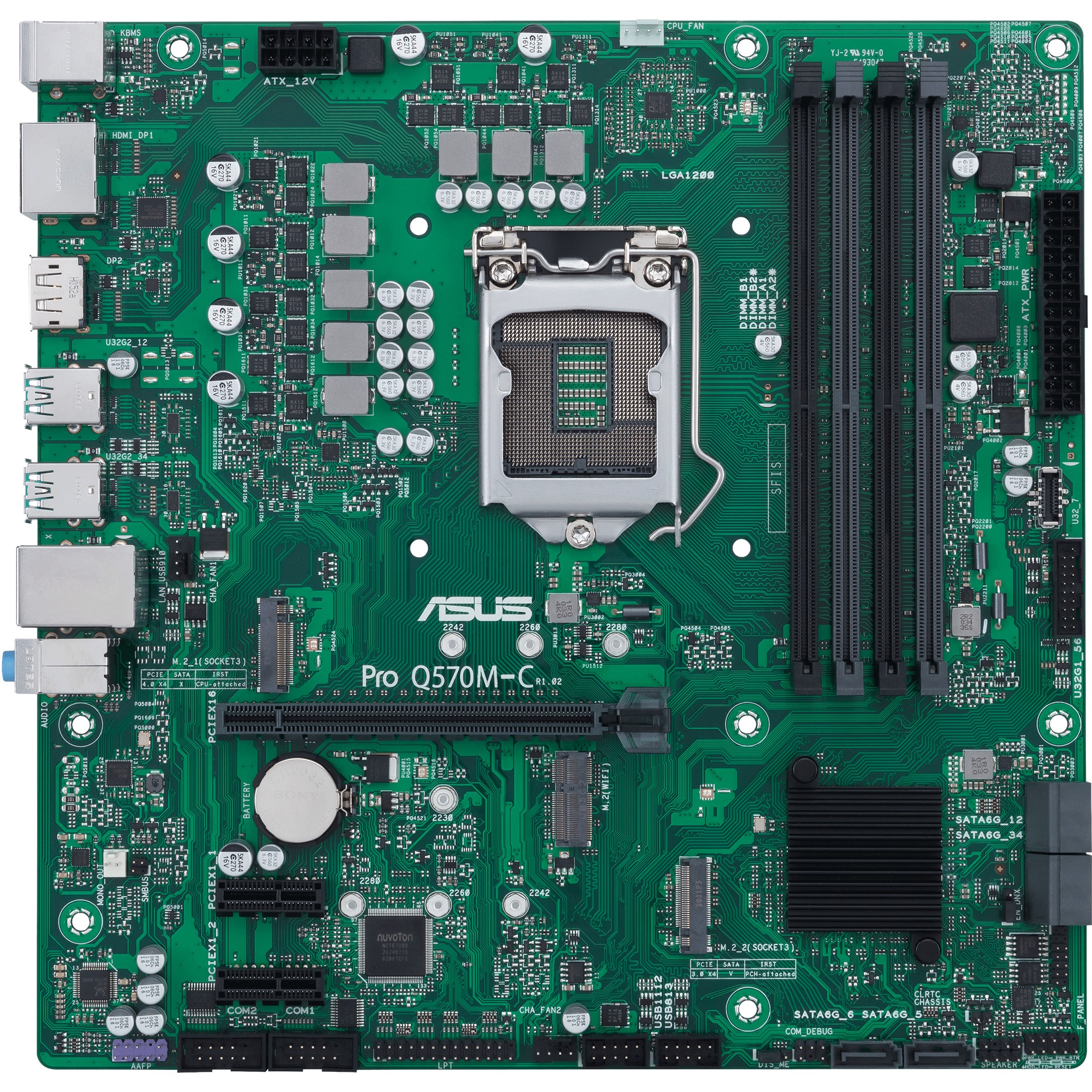 Pllakë amë Intel 1200 ASUS PRO Q570M-C/CSM