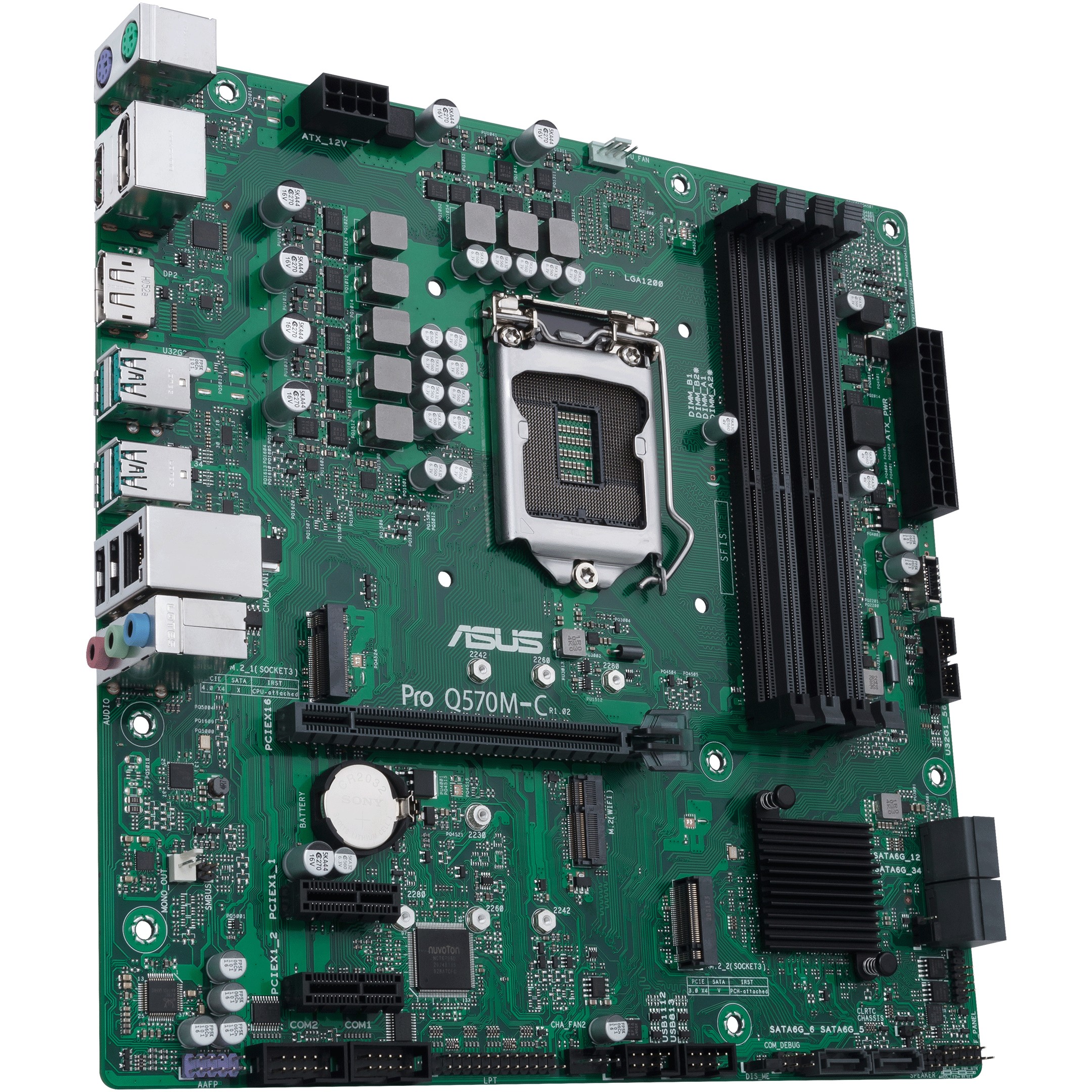 Pllakë amë Intel 1200 ASUS PRO Q570M-C/CSM - Figura 3