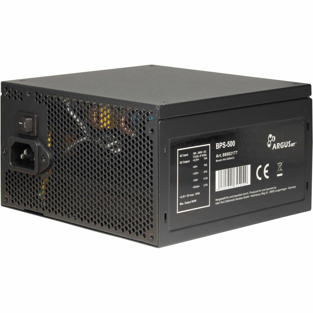 Furnizues Energjie PSU 500W Inter-Tech Argus BPS-500 - Figura 3