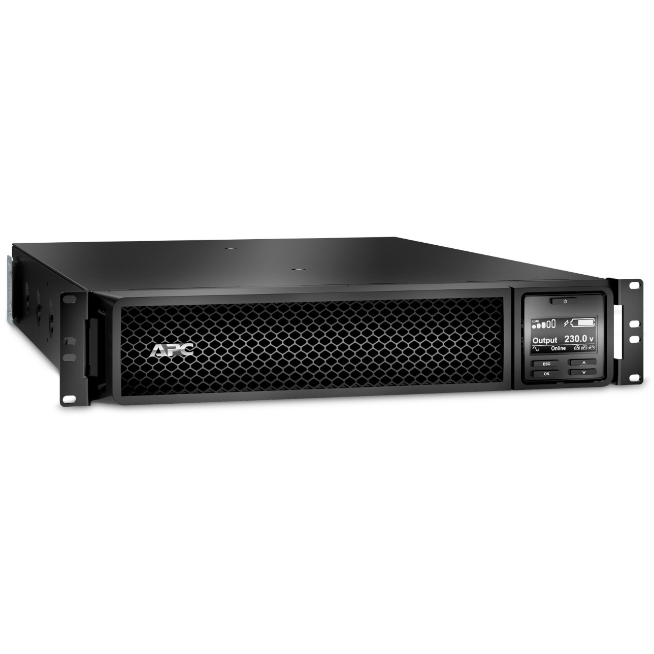 APC Smart-UPS SRT1500RMXLI – 1500VA 1500W Online Double Conversion UPS with Zero Transfer Time, Pure Sine Wave Output, 2U Rack/Tower Design & Enterprise Network Management for Critical IT Systems