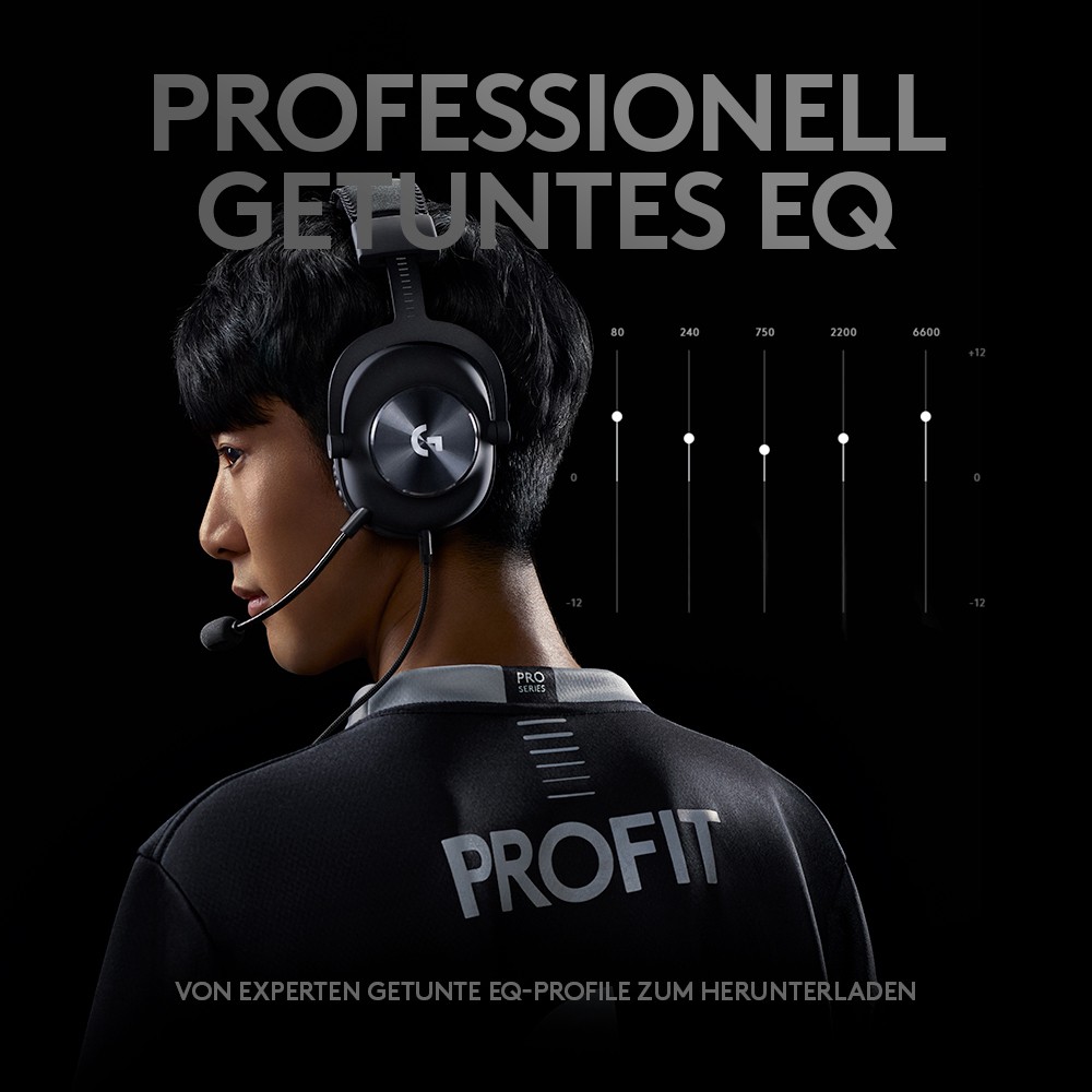 Kufje Gaming Logitech G Pro X Wireless e zezë - Figura 5