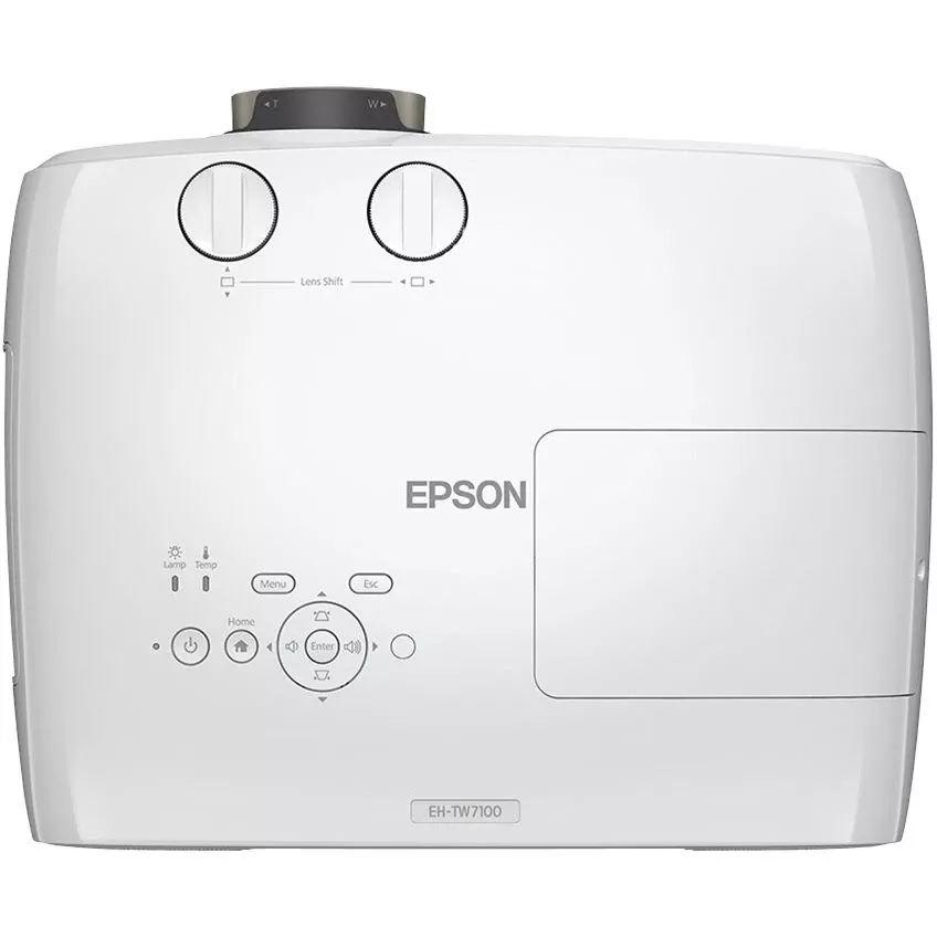 Projektor Epson EH-TW7100 / 3-LCD / 3000 Lumen / 4K PRO-UHD / 16:9 / 3D / USB HDMI / Bluetooth / Speaker / 24–32dB / Bardhë - Figura 3