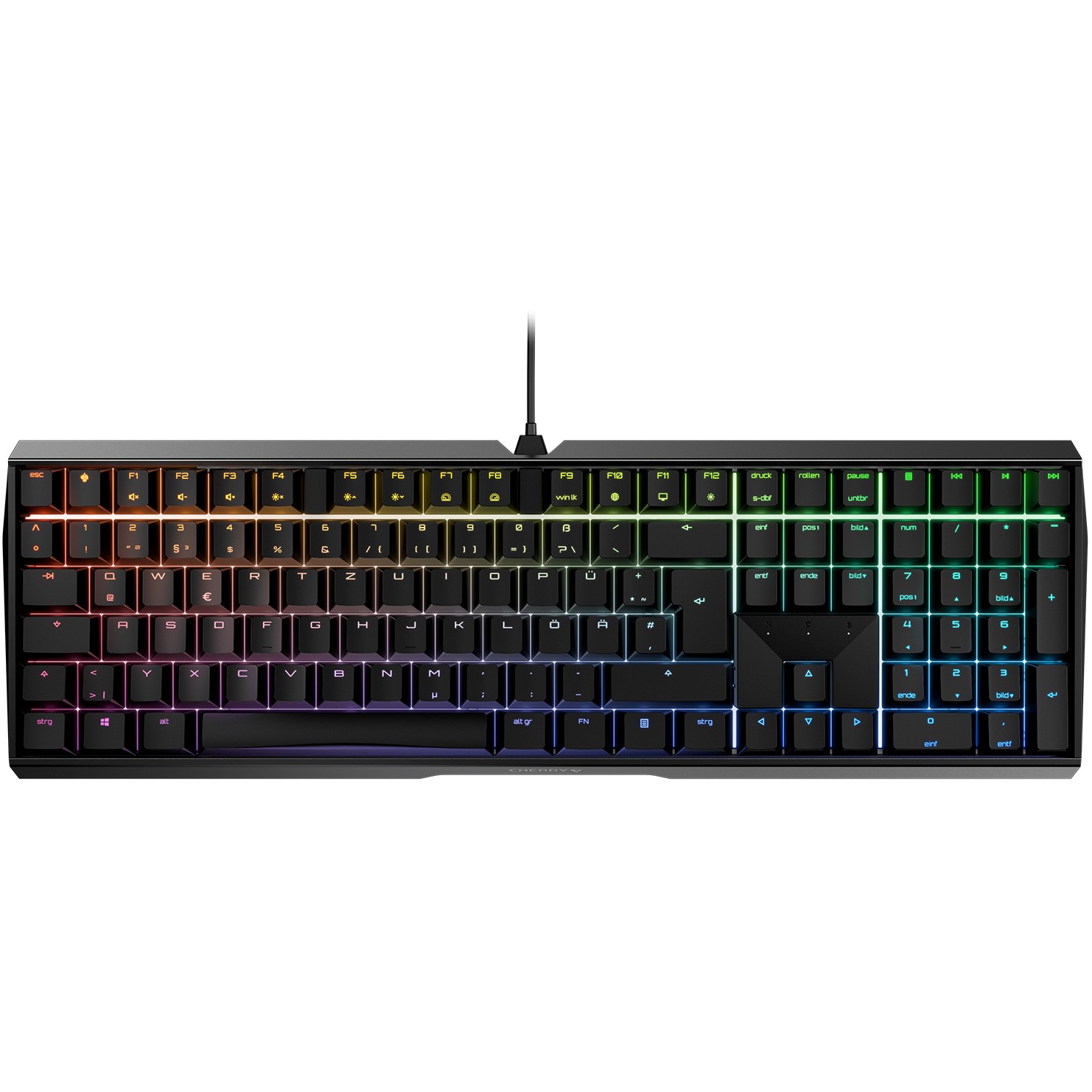 Tastierë Cherry MX-Board 3.0 S / QWERTZ - Zezë