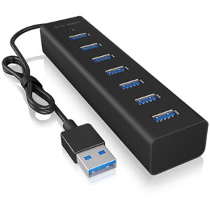 Hub ICY BOX IB-HUB1700-U3 USB 3.0, 7 porte, 7xUSB 3.0