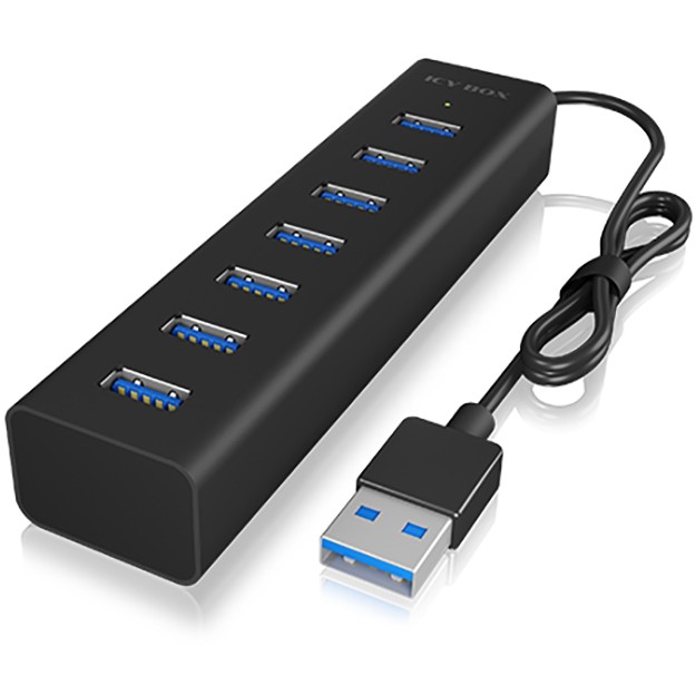 Hub ICY BOX IB-HUB1700-U3 USB 3.0, 7 porte, 7xUSB 3.0 - Figura 2