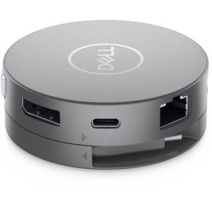Dockingstation Dell DA310 Mobile Adapter  470-AEUP 2xUSB3.1/HDMI/VGA/DisplayPort/USB-C/Ethernet passiv Grey