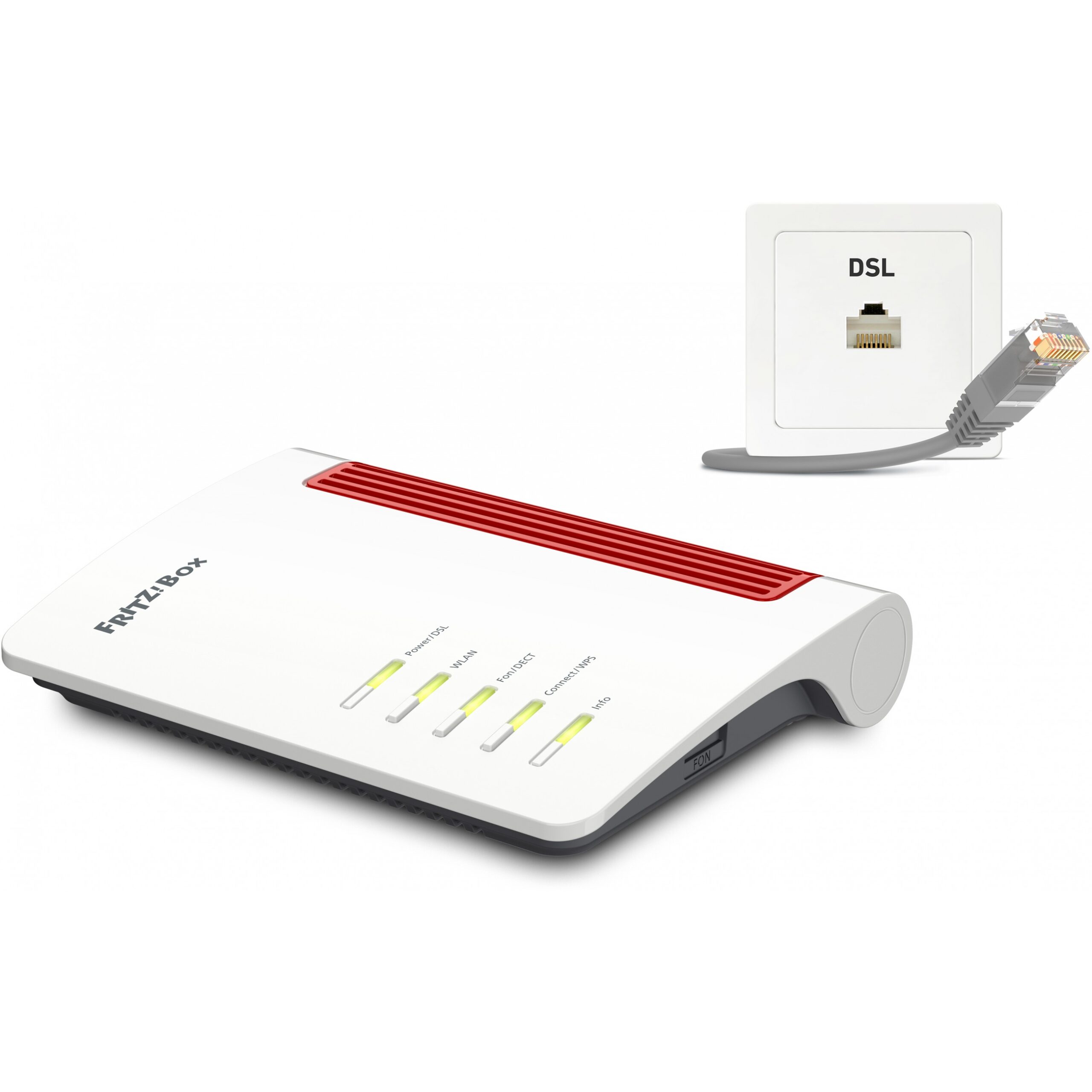 Ruter AVM FRITZ!Box 7530 AX / Wi‑Fi 6 / Wireless - Figura 2