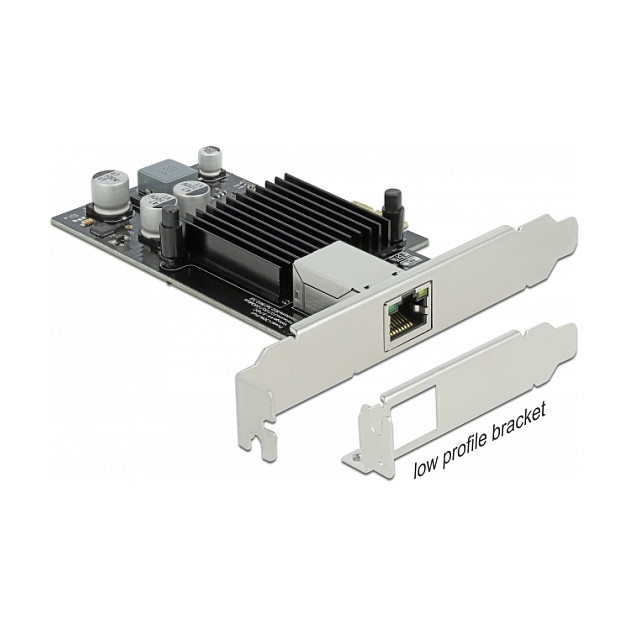 DeLOCK PCI Express x1 Gigabit LAN Card Intel i210 1x RJ45 PoE+ Network Adapter