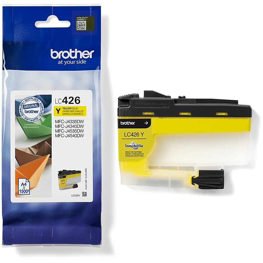 INK Brother LC-426Y / 1.500 faqe – Verdhë - Figura 2