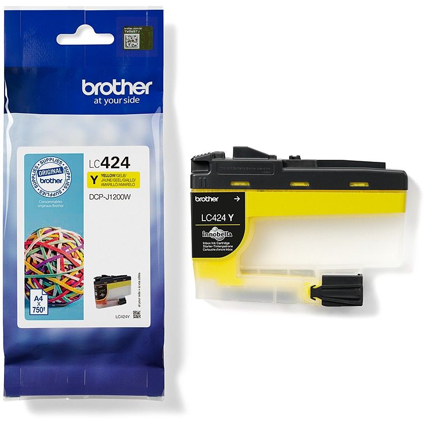 INK Brother LC-424Y – Yellow Ink Cartridge - Figura 2