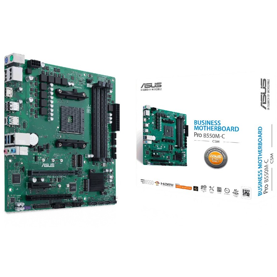 Pllakë Amë AMD AM4 ASUS Pro B550M-C/CSM / DDR4 / HDMI+DP