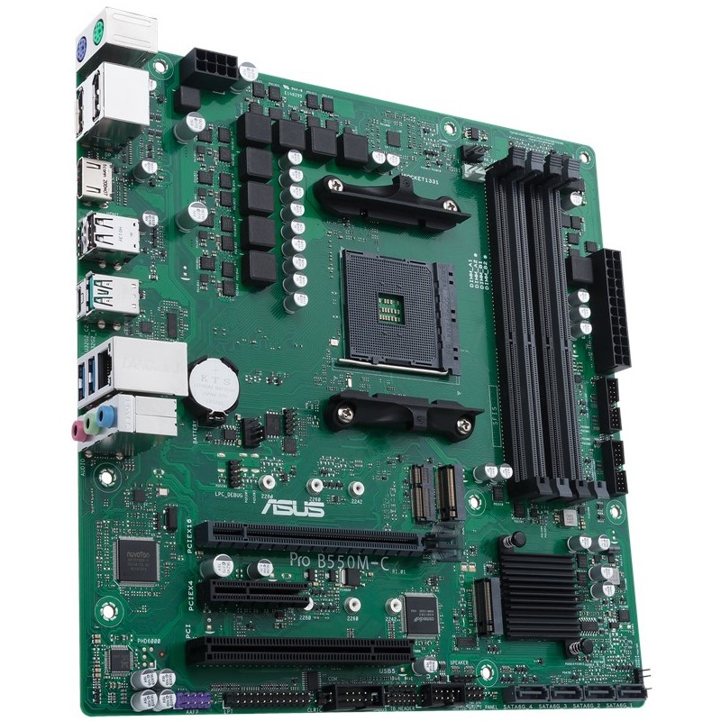 Pllakë Amë AMD AM4 ASUS Pro B550M-C/CSM / DDR4 / HDMI+DP - Figura 3