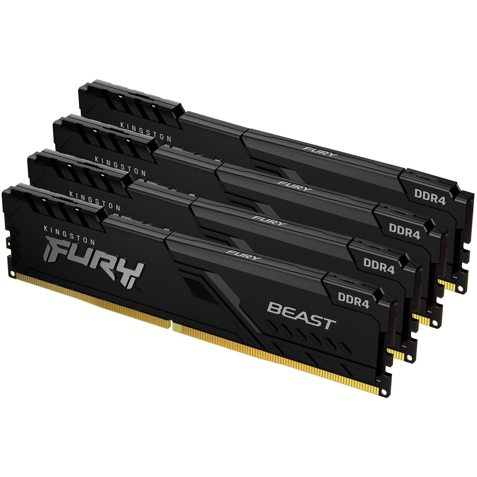 RAM Memorie DDR4 3200 128GB Kingston FURY Beast KIT (4x 32GB)
