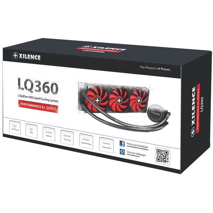 Ftohës për Procesor Xilence Performance LQ360 e zezë - Figura 2