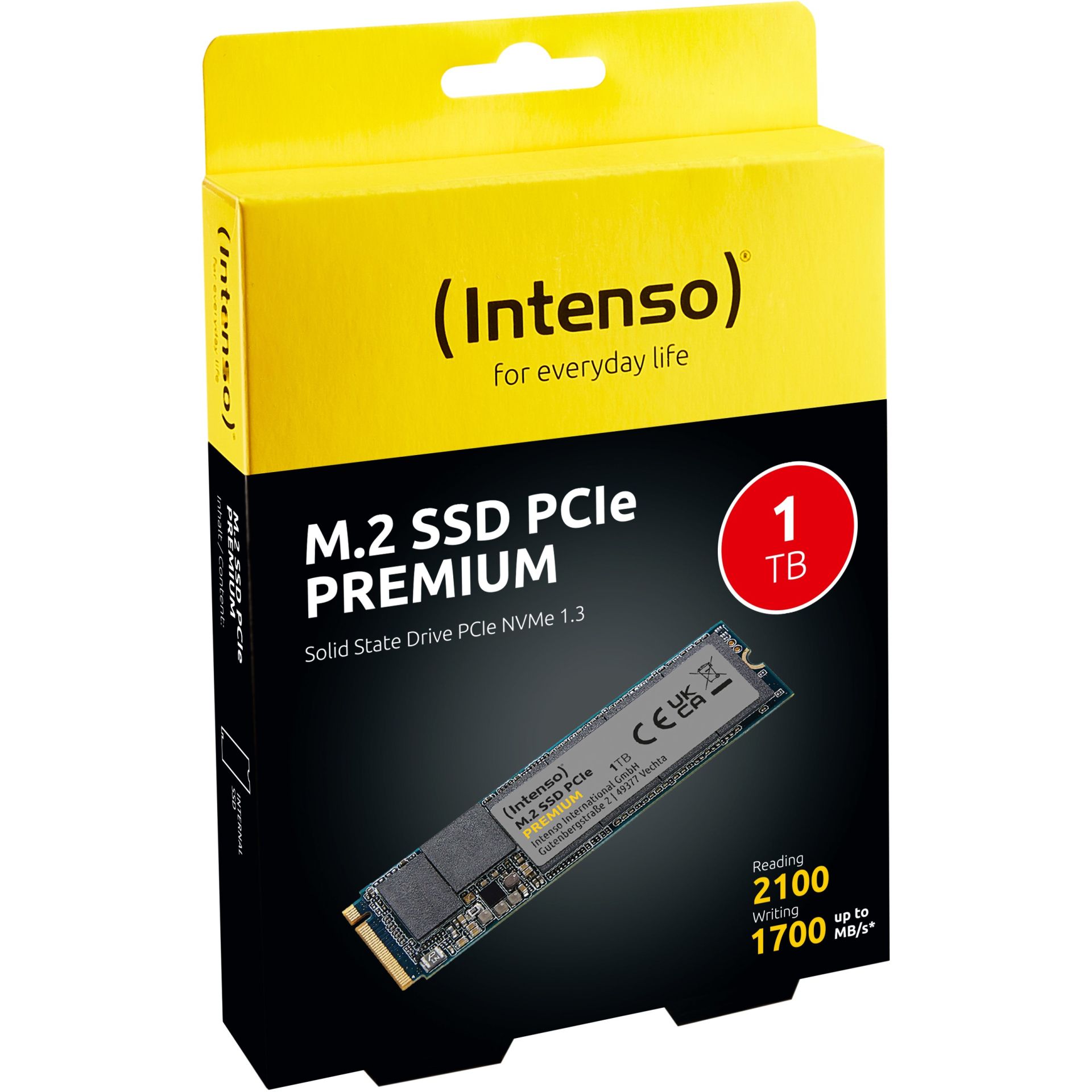 SSD e brendshme Intenso Premium M.2 NVMe SSD – 1 TB, PCIe 3.0 x4 - Figura 3