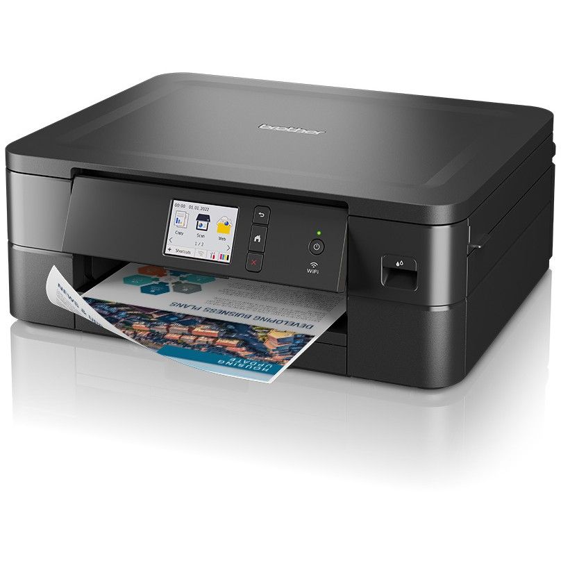 Printer Inkjet Brother DCP-J1140DW 3in1 A4 / Wi-Fi / Duplex / 17ppm - Zezë - Figura 2