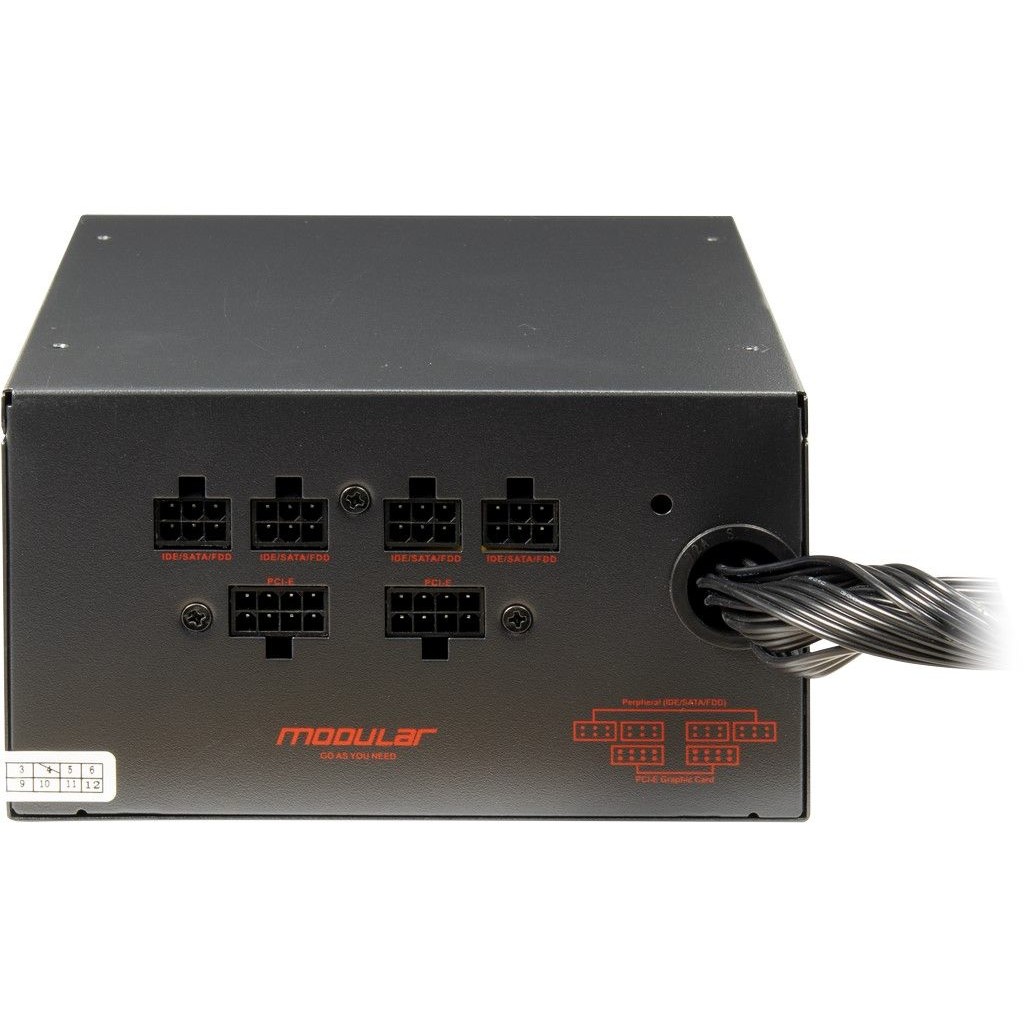 Furnizues Energjie PSU 750W Inter-Tech Netzteil 750W HIPOWER SP-750CM - Figura 3