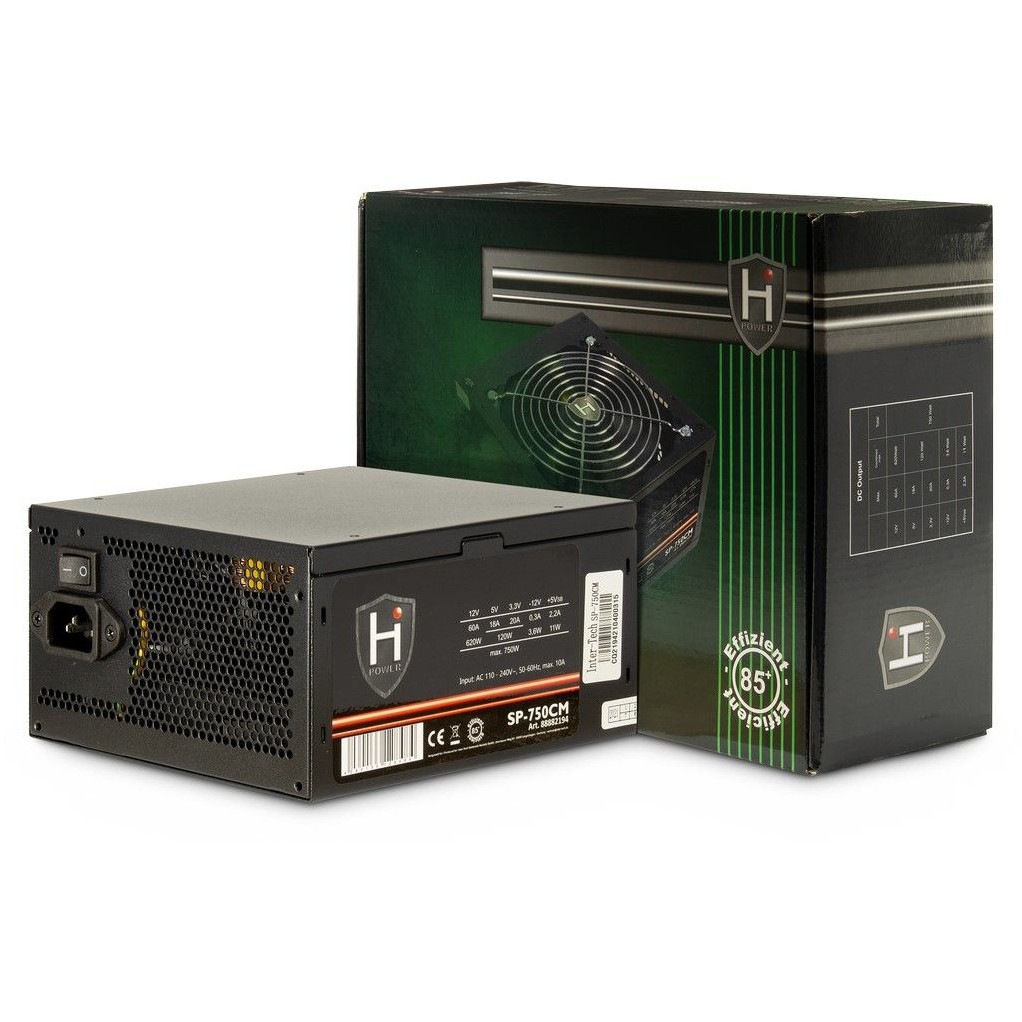 Furnizues Energjie PSU 750W Inter-Tech Netzteil 750W HIPOWER SP-750CM - Figura 5