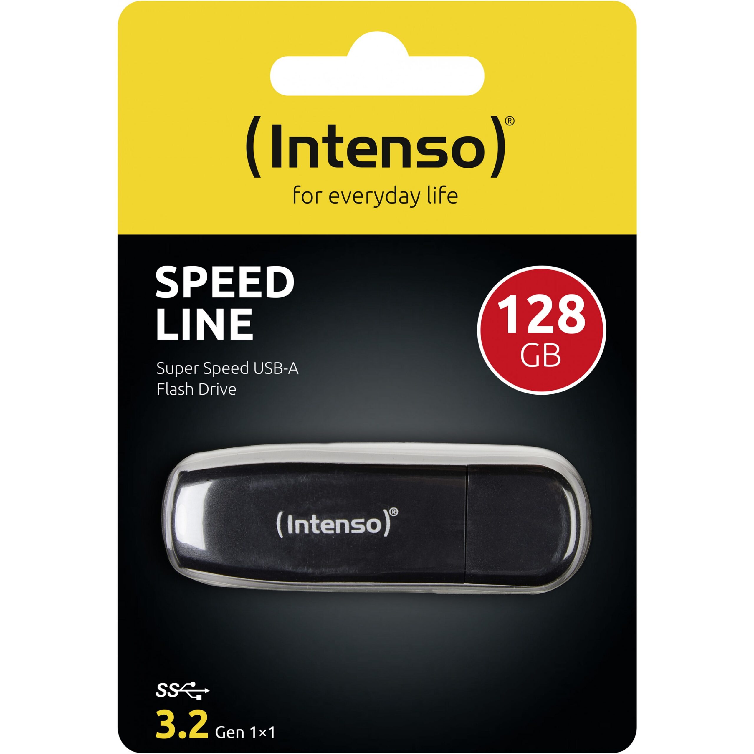 USB Flash Drive STICK 128GB USB 3.0 Intenso 3533491 Speed Line - e zezë - Figura 3