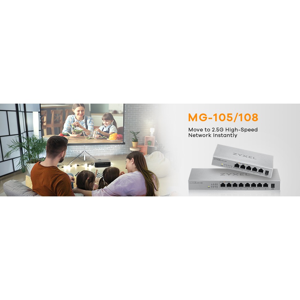 Switch Zyxel MG-105, 5 porte - Figura 3