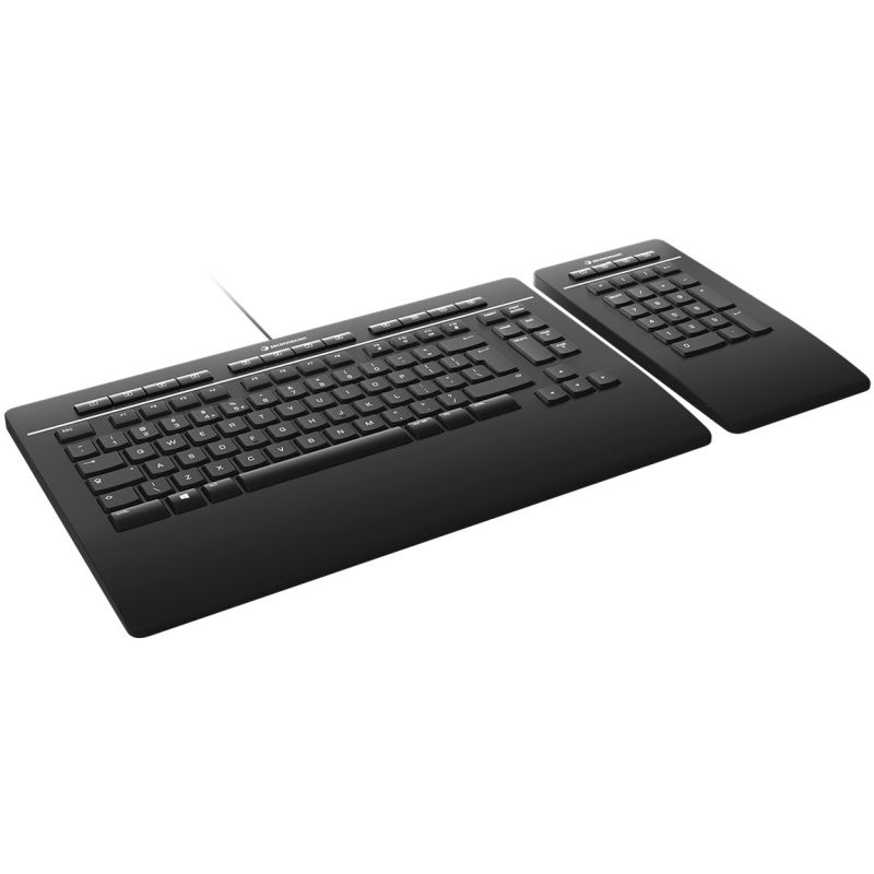 Tastierë me kabllo 3DCONNEXION Keyboard Pro with Numpad / German Layout - Zezë - Figura 2