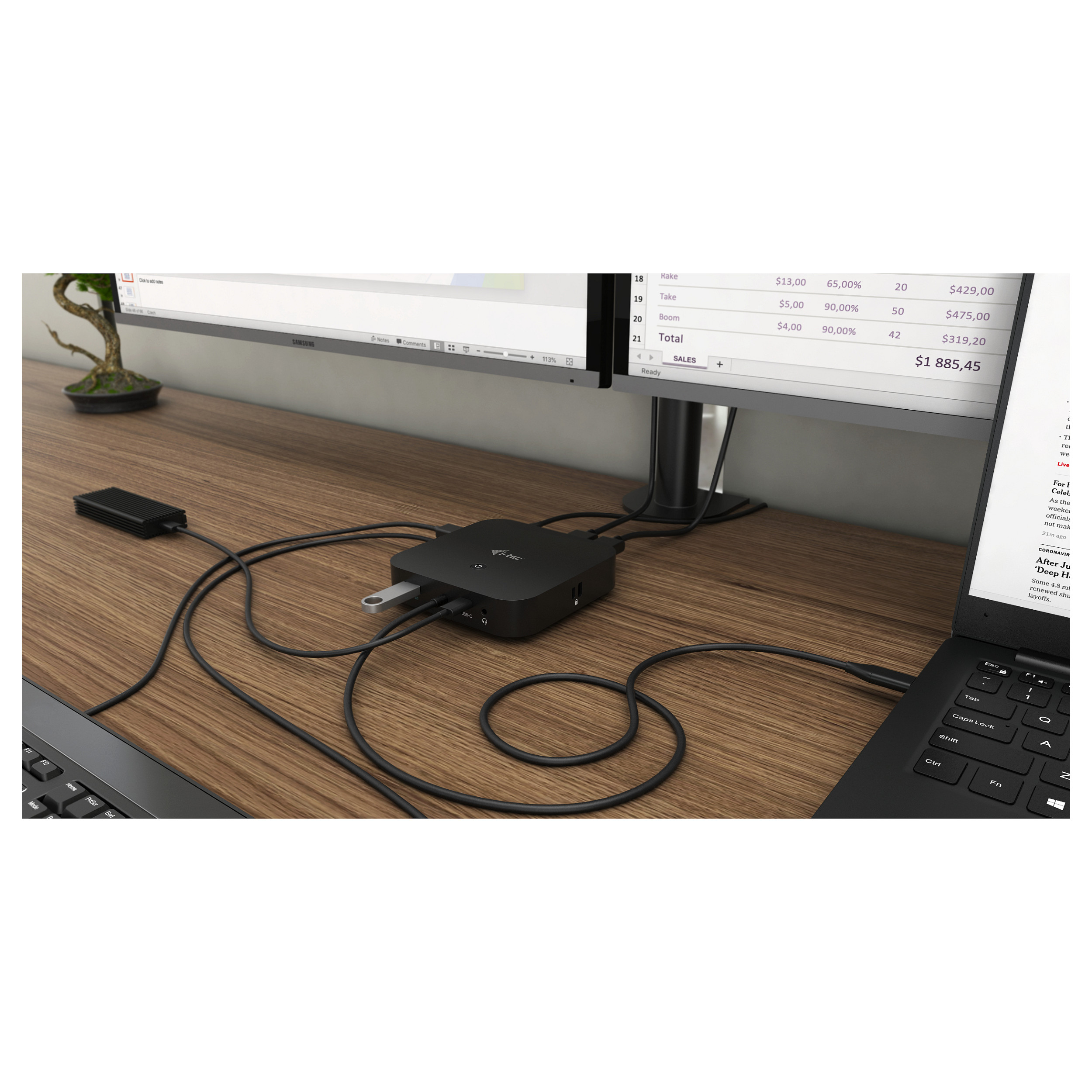 Docking Station I‑TEC USB-C Dual Display - Figura 3