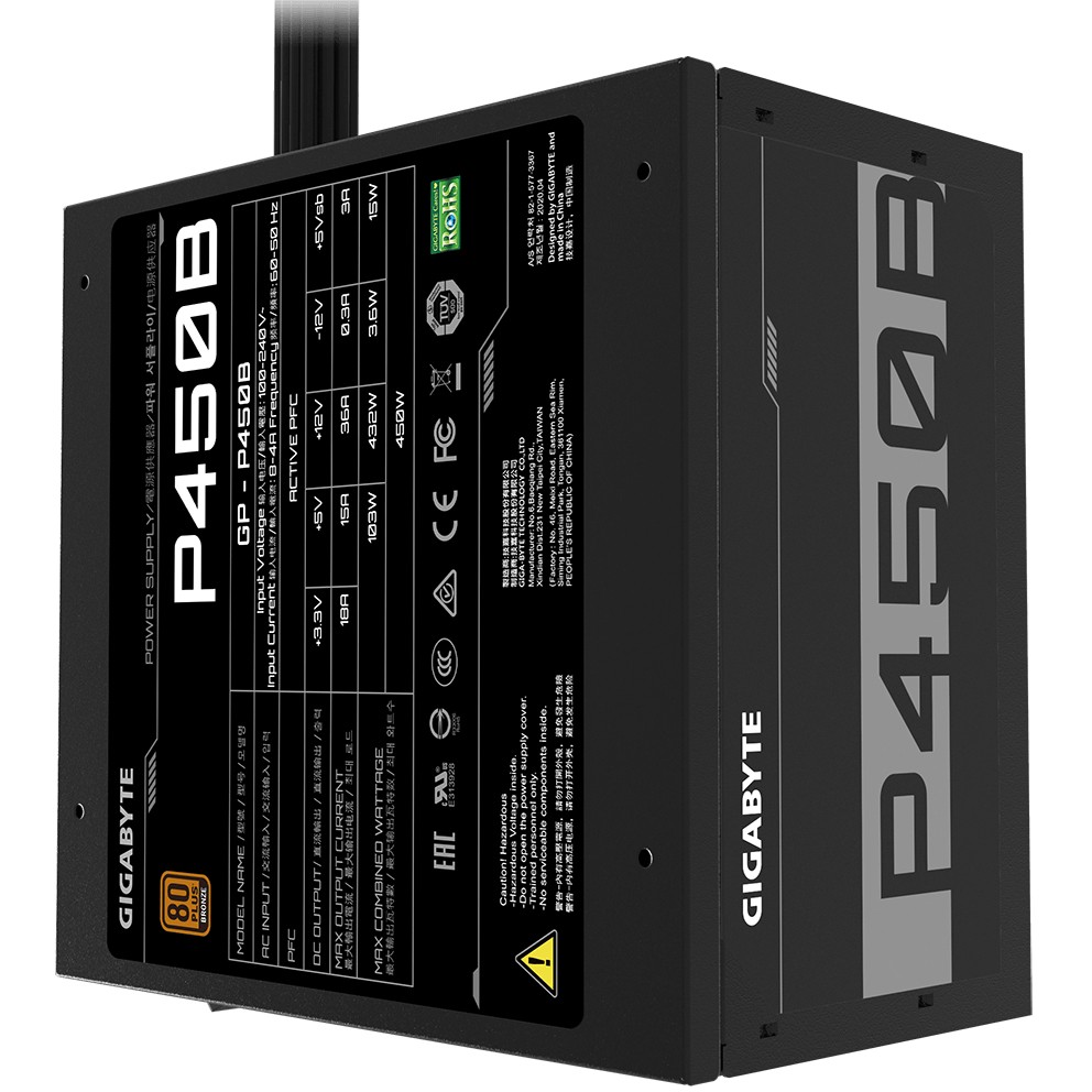 Furnizues Energjie PSU 450W Gigabyte P450B - Figura 2