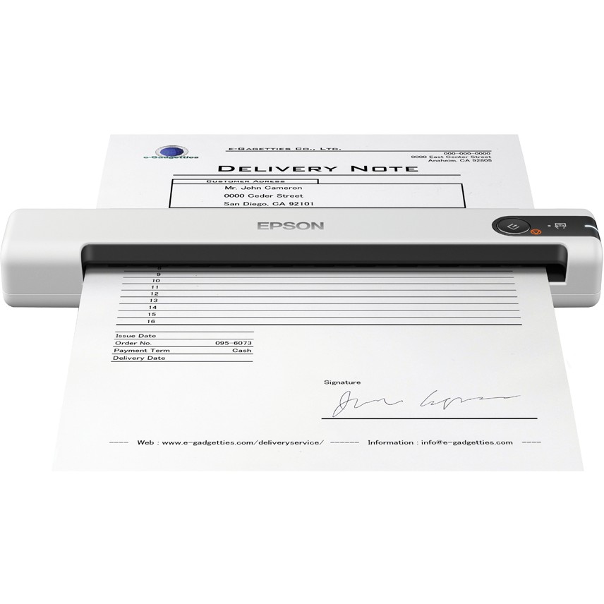 Skaner Epson WorkForce DS-70 / A4 / Mobile Document Scanner USB - Bardhë