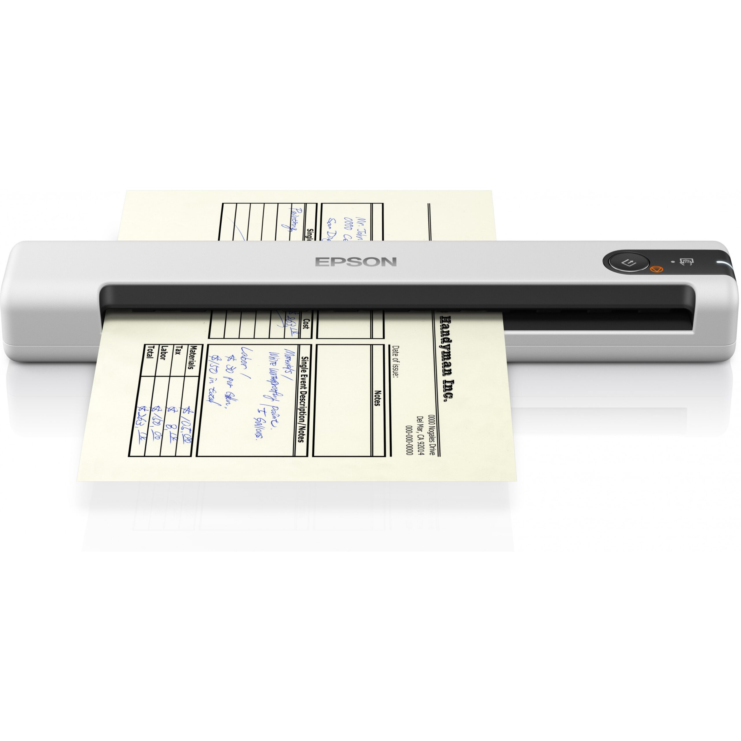 Skaner Epson WorkForce DS-70 / A4 / Mobile Document Scanner USB - Bardhë - Figura 5
