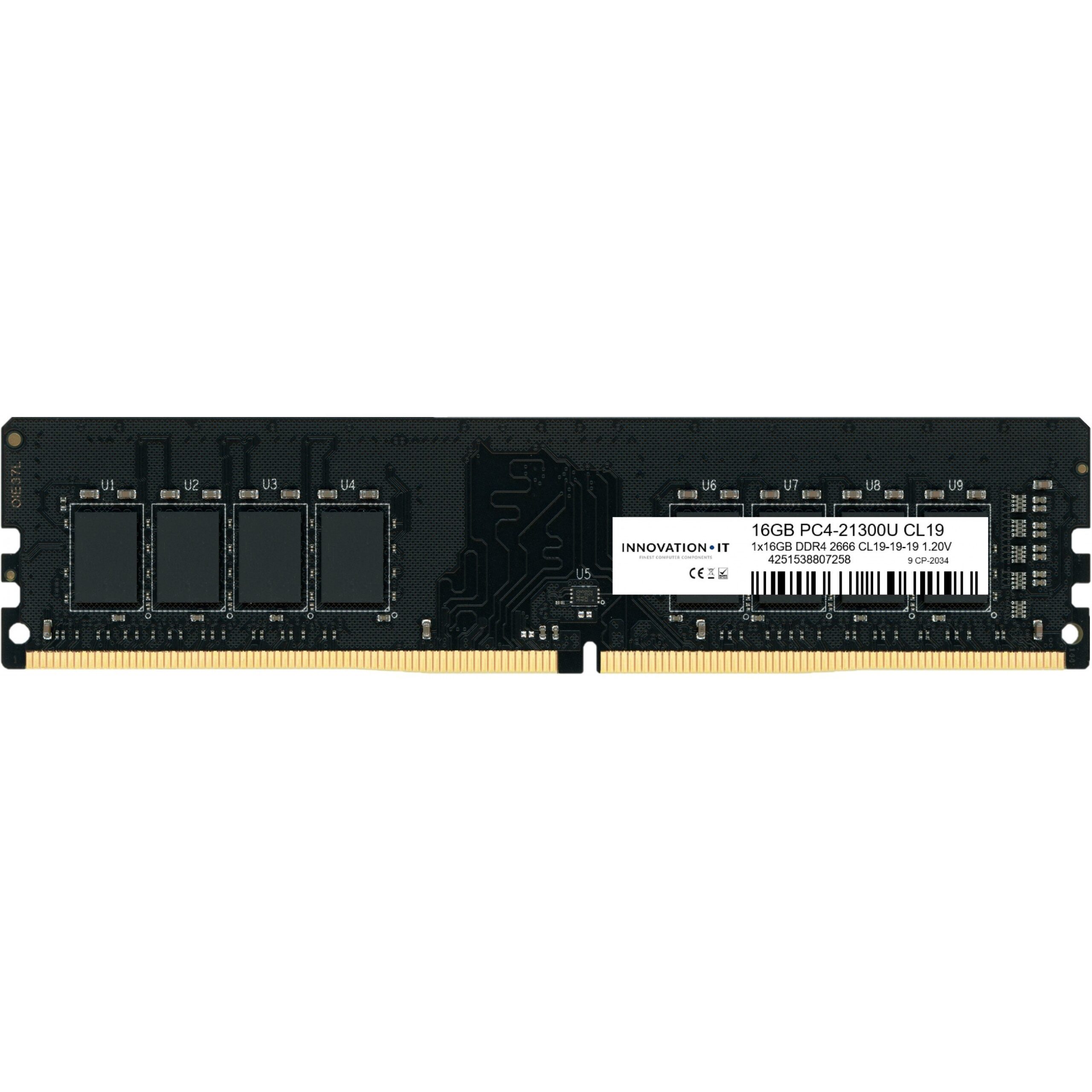 DDR4 3200 16GB Innovation IT CL22 1.2V LD (CL22-22-22) - RAM Memorie