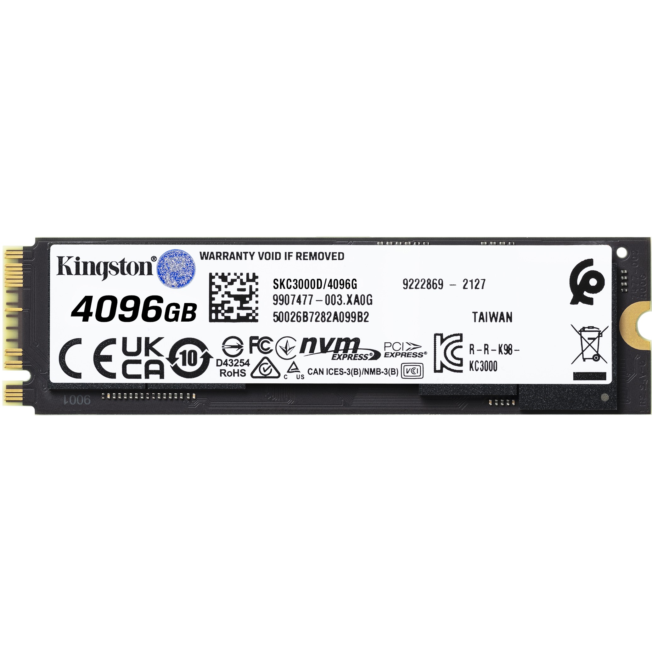SSD të Brendshëm M.2 4TB Kingston KC3000 NVMe PCIe 4.0 x 4 - Figura 2