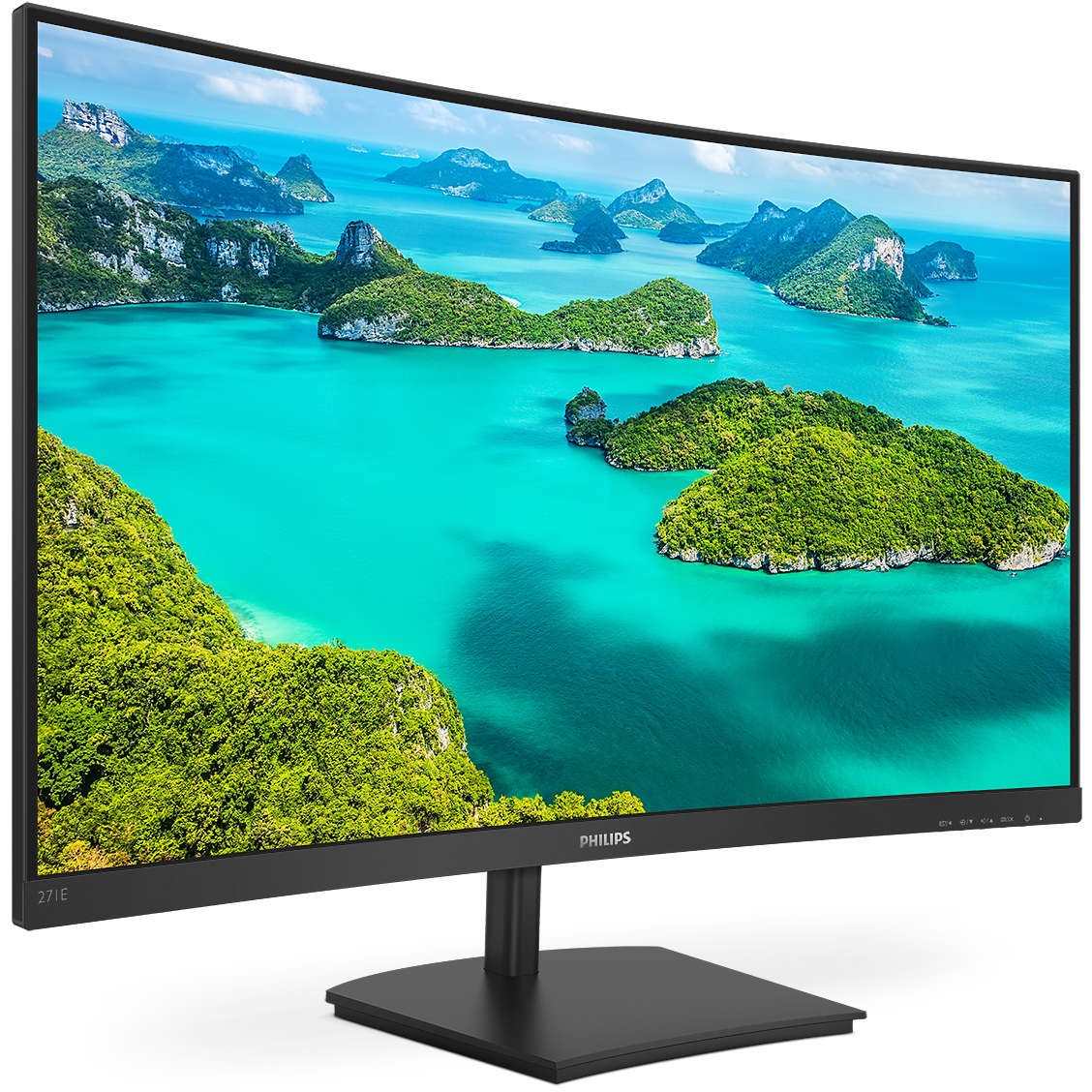 Monitor i lakuar Philips 271E1SCA / 27" Full HD 75 Hz 4 ms VA Curved / HDMI / e zezë - Figura 5