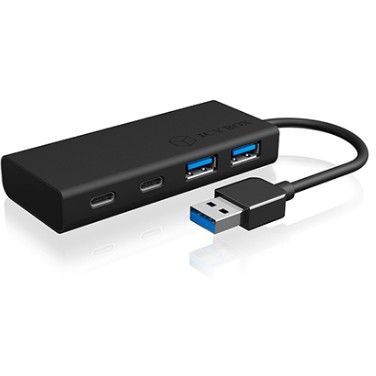 Hub ICY BOX IB-HUB1426-U3 USB 3.0 , 4-Port 2xUSB-C| 2xUSB 3.0 - Figura 2