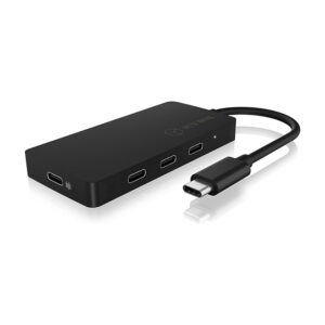 HUB ICY BOX USB‑C / 4×Ports / 1×Power Delivery 100W / Passive - Zezë