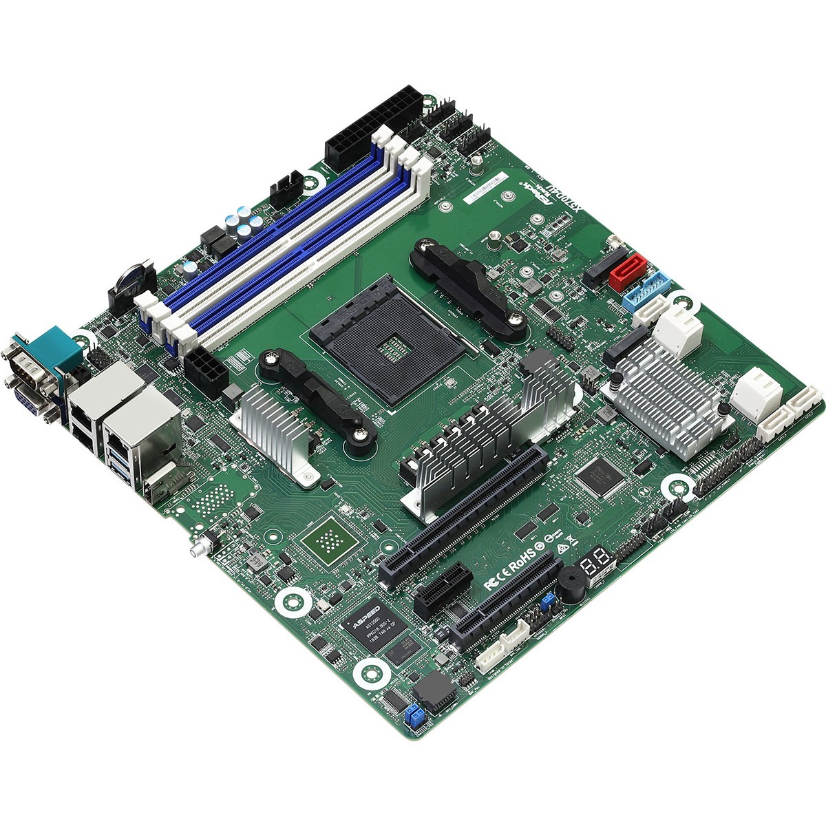 Pllakë Amë MB Server AM4 ASRock Rack X570D4U - Figura 2