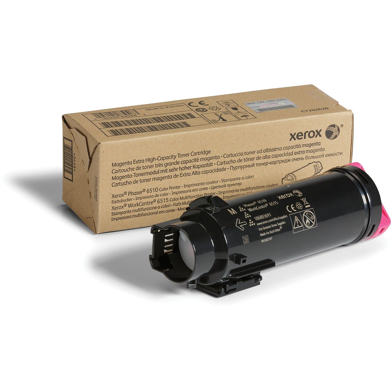Toner Xerox 106R03691 deri në ~4.300 faqe – Rozë