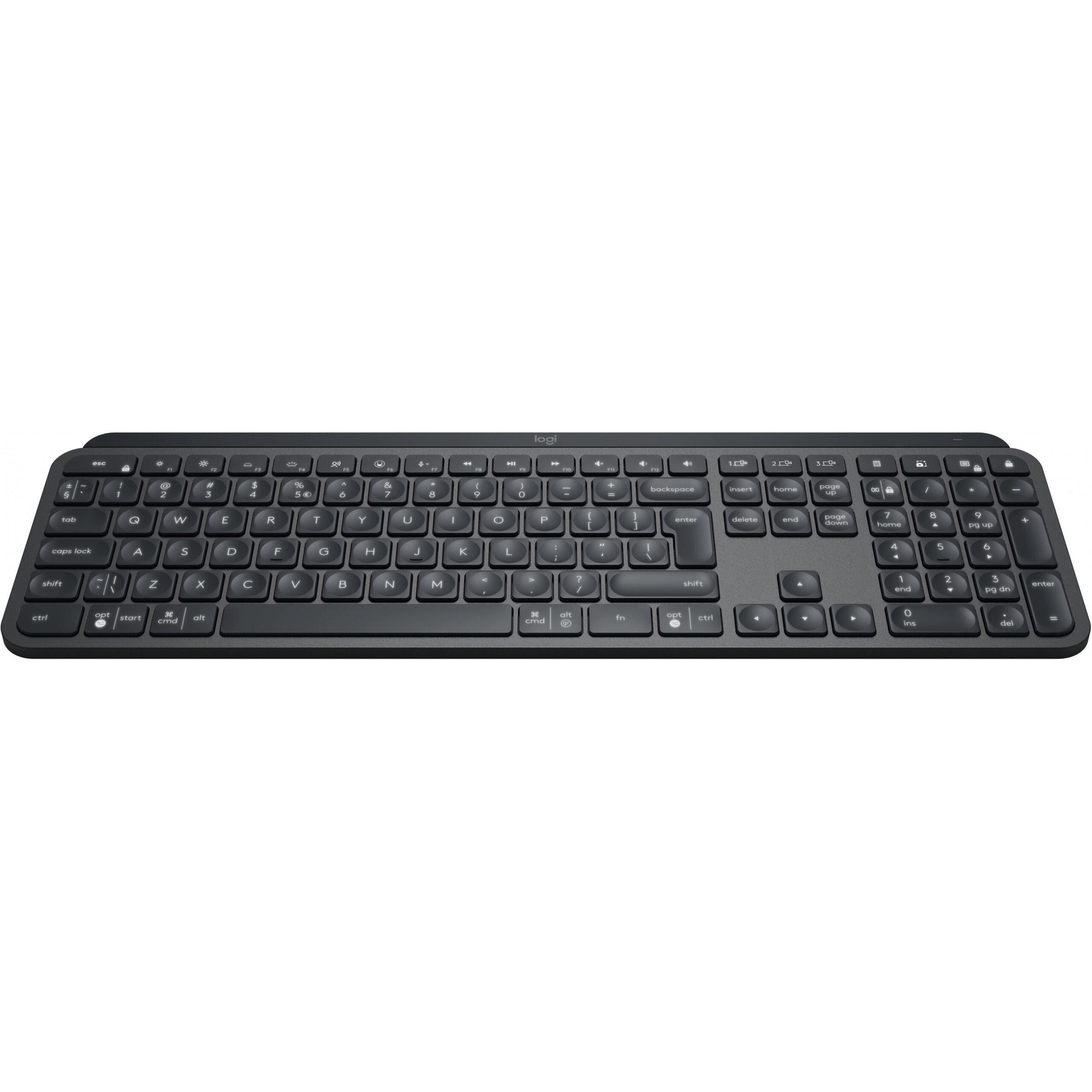 Tastierë Pa kabllo Logitech MX Keys QWERTZ DE - Zezë - Figura 2