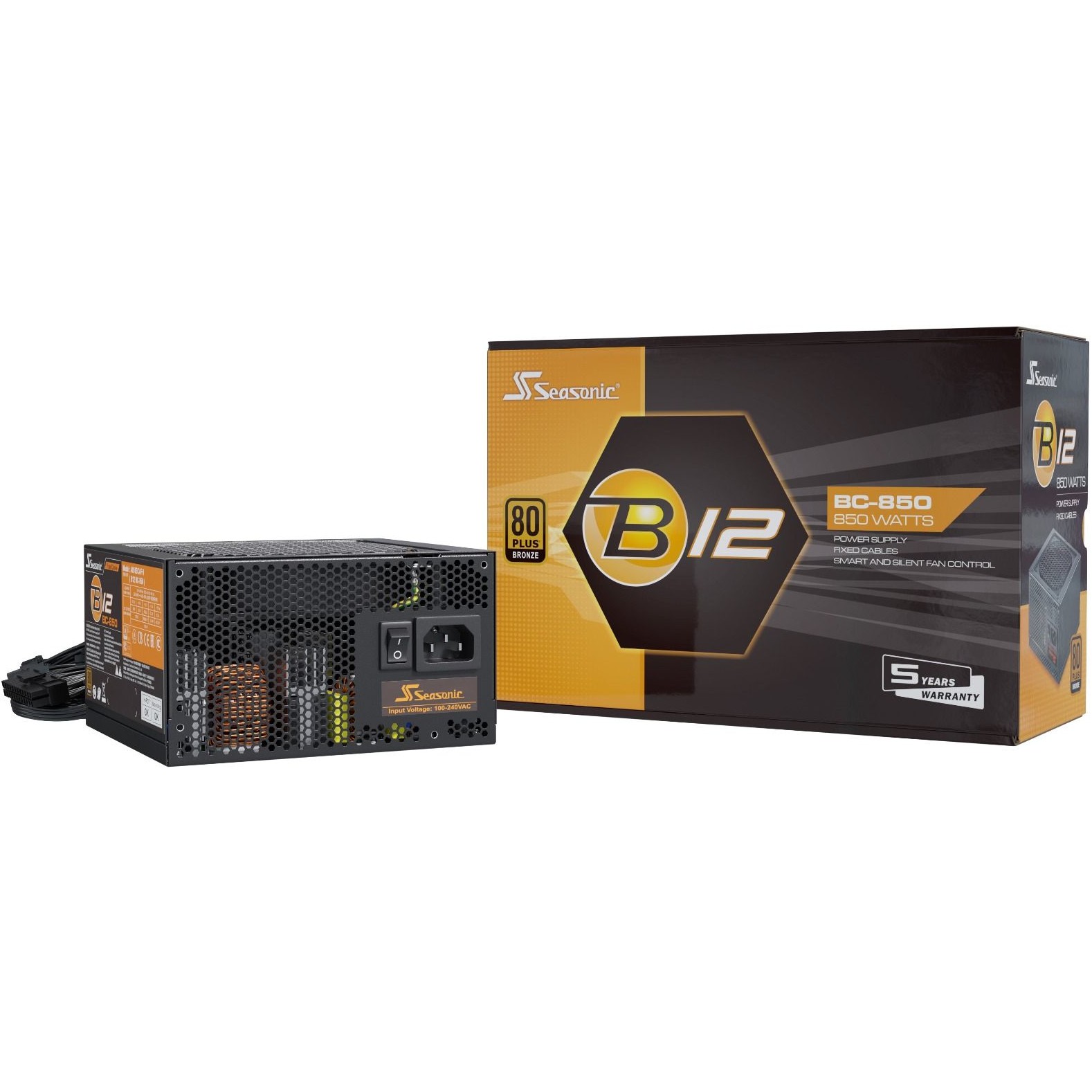 Furnizues Energjie PSU 850W Seasonic B12 BC Series - Figura 5