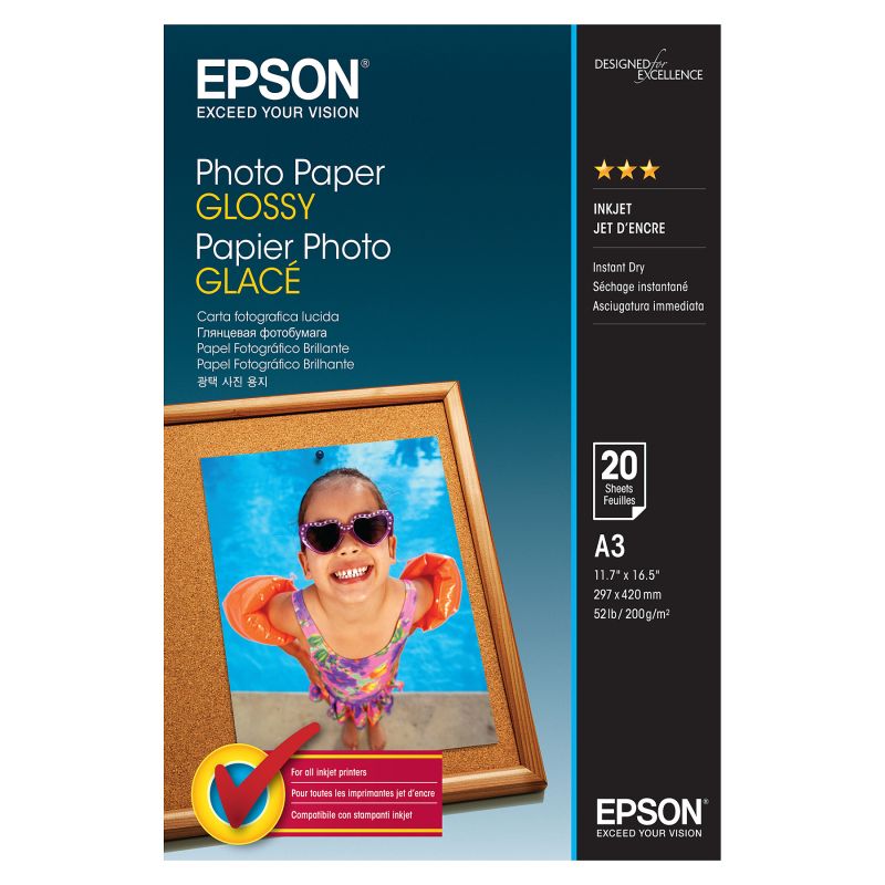 Letër Epson C13S042536 / A3 / Photo Paper
