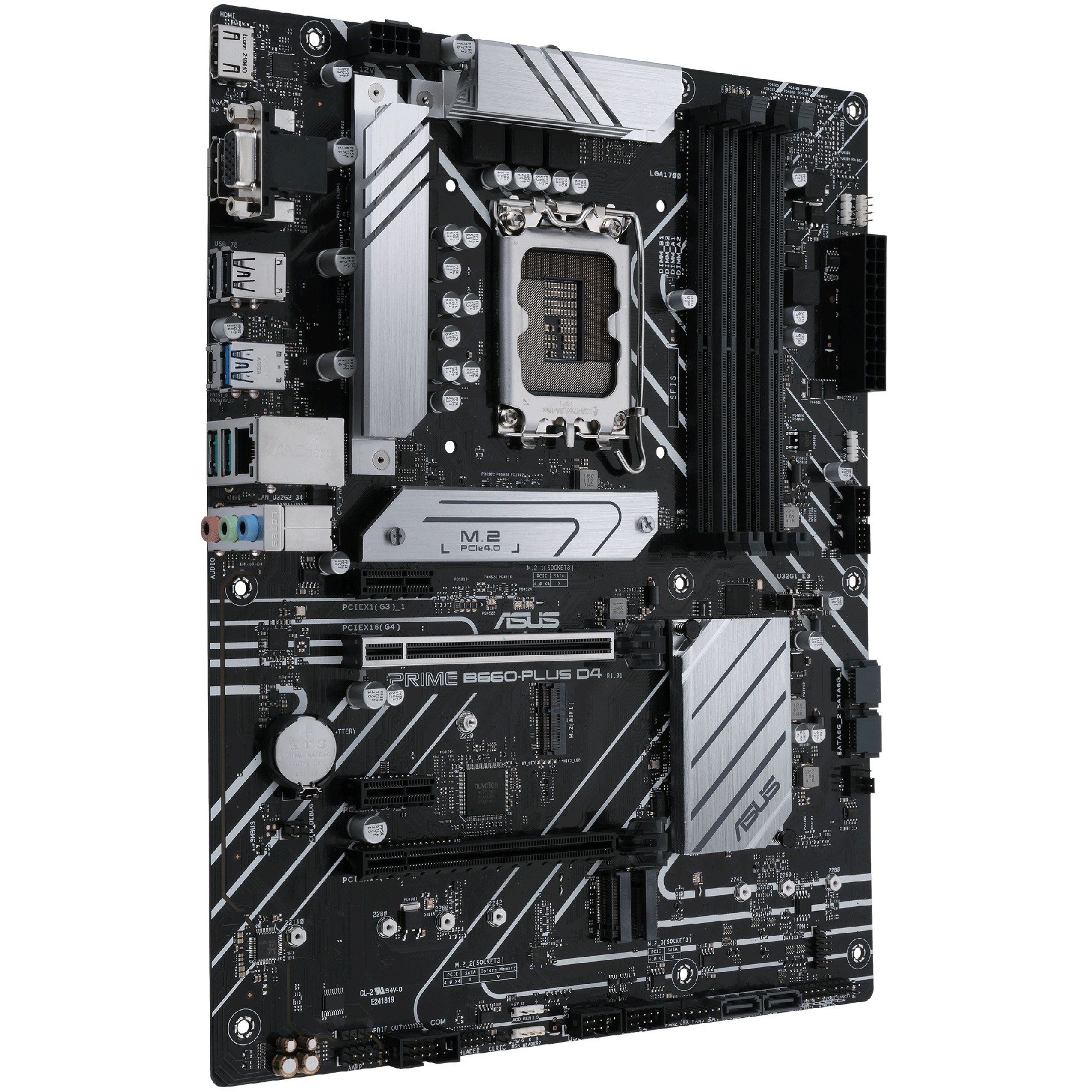 Pllakë Amë MB Intel ASUS PRIME B660-PLUS / LGA 1700 / DDR4 / HDMI+VGA+DP - Figura 3